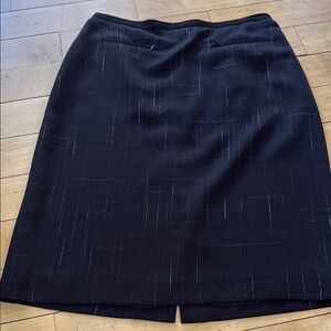 Sandra Elegant Black Skirt Sz 8